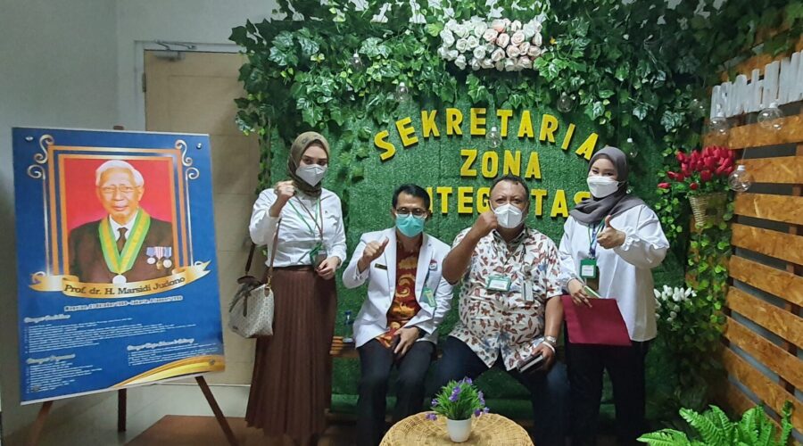 Evaluasi Pelaksanaan Pembangunan Zona Integritas Menuju WBK/WBBM Oleh TIM Penilaian KEMENPAN RB pada UPT RSUD dr. H. Marsidi Judono Kabupaten Belitung