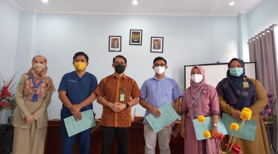 Pelantikan Komite Medik RSUD dr.H. Marsidi Judono Kabupaten Belitung.